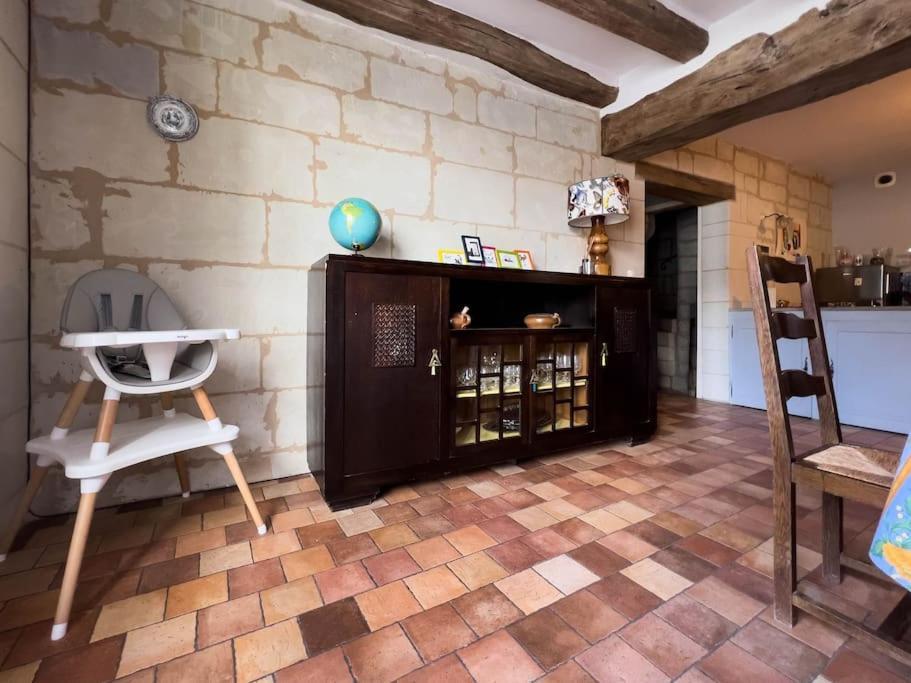 Maison Traditionnelle Centre Montsoreau Eksteriør bilde