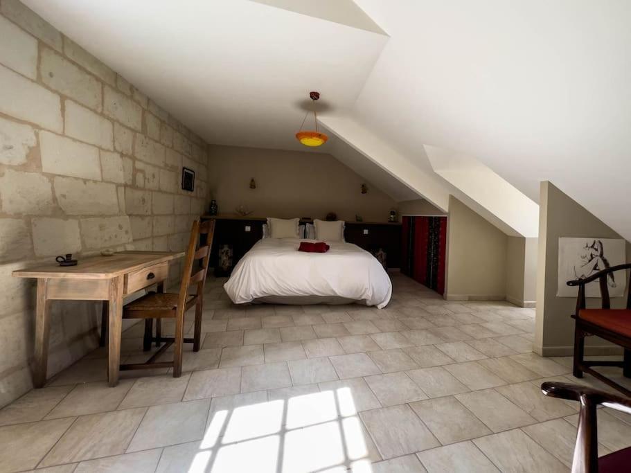Maison Traditionnelle Centre Montsoreau Eksteriør bilde